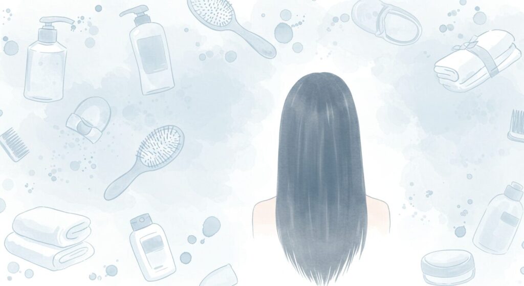 治療中に推奨される適切なヘアケア