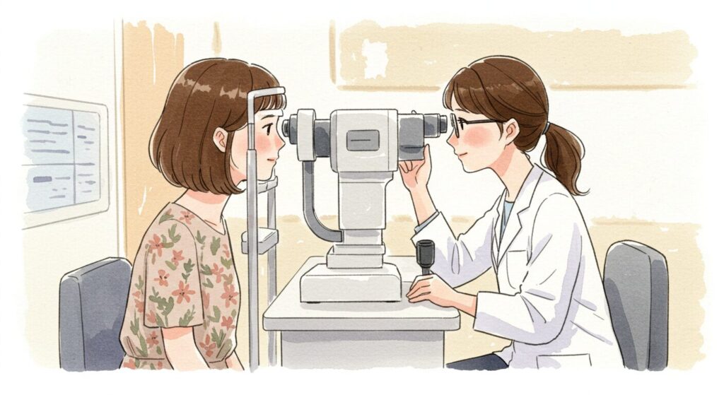 眼科的検査の重要性と副作用への対応