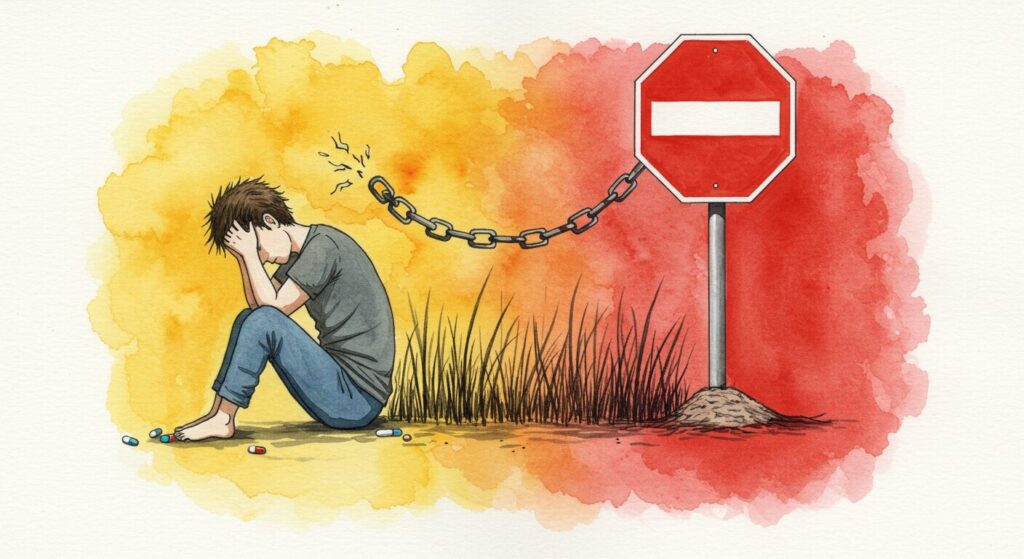 治療継続期間が不足する問題点