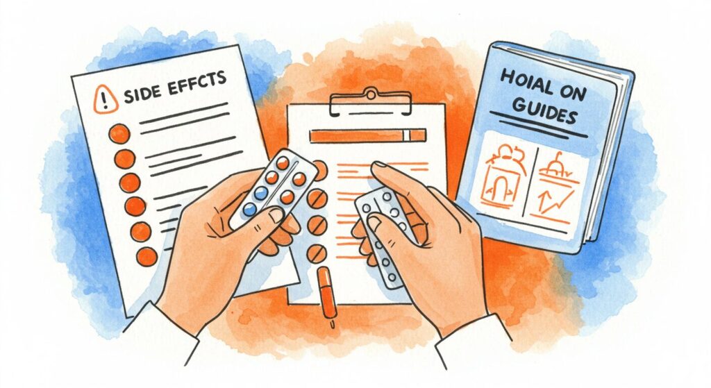 薄毛治療薬の副作用と対処法