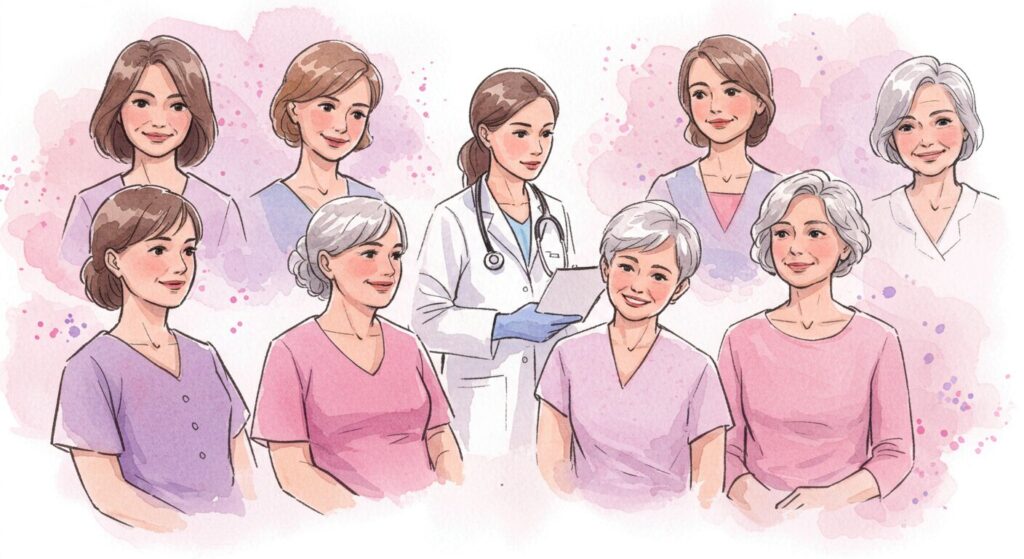 女性患者における特別な効果と安全性