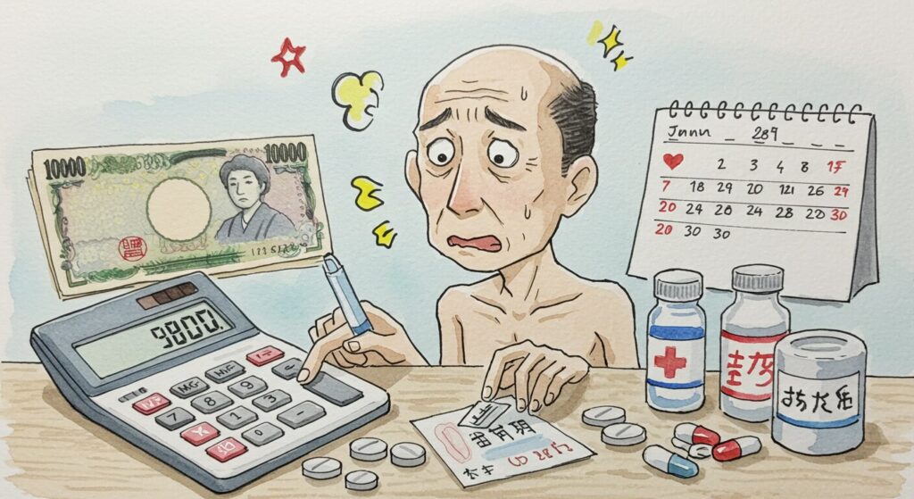 治療継続における費用と現実的な問題