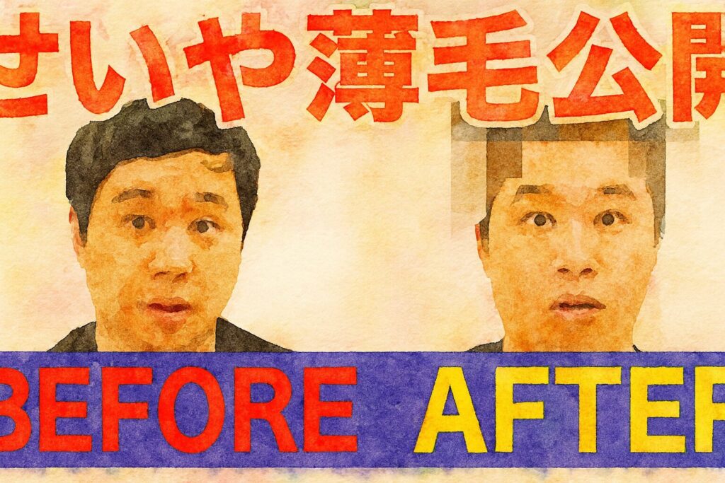 霜降り明星せいやがAGA治療を公開！最新フォリックスレーザーの効果とは？