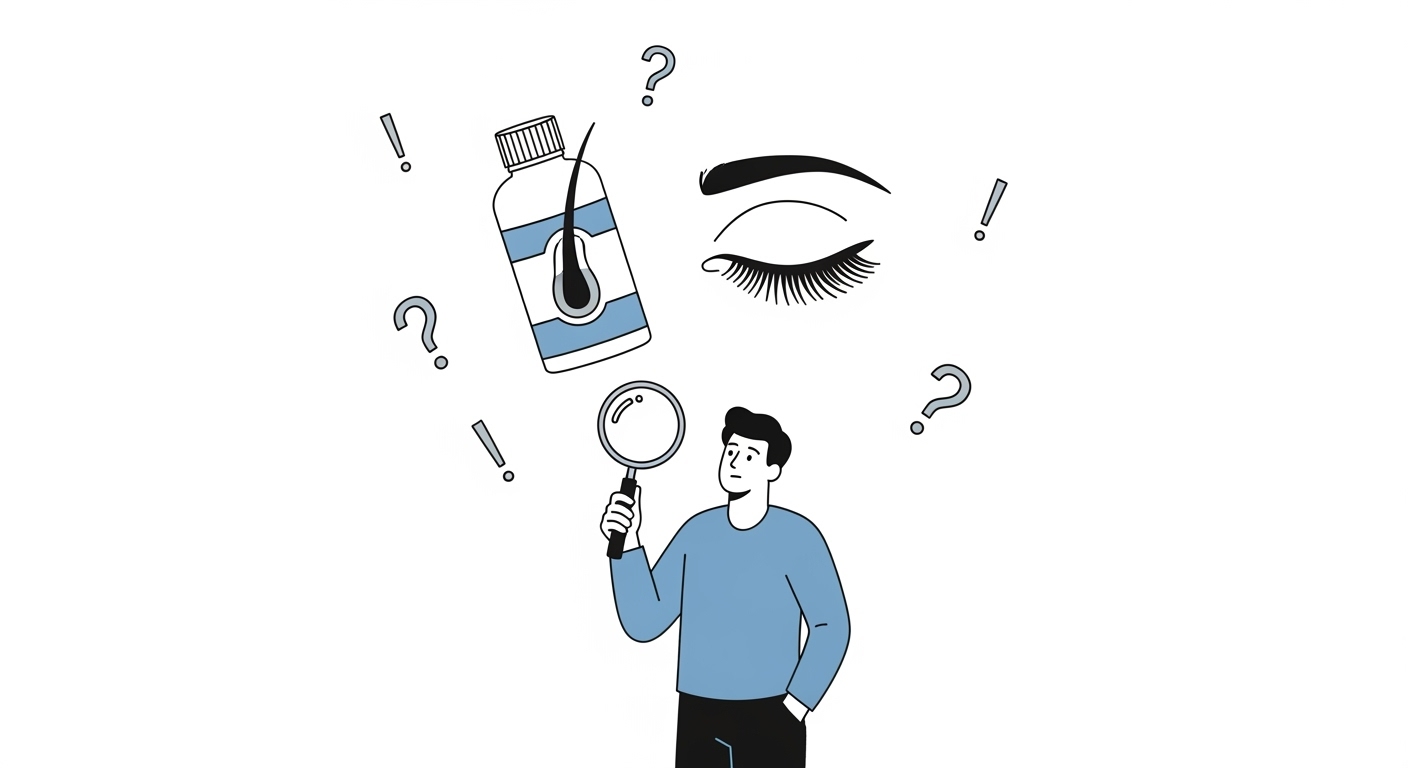 育毛剤をまつ毛に塗るのは危険？口コミや知恵袋から徹底分析
